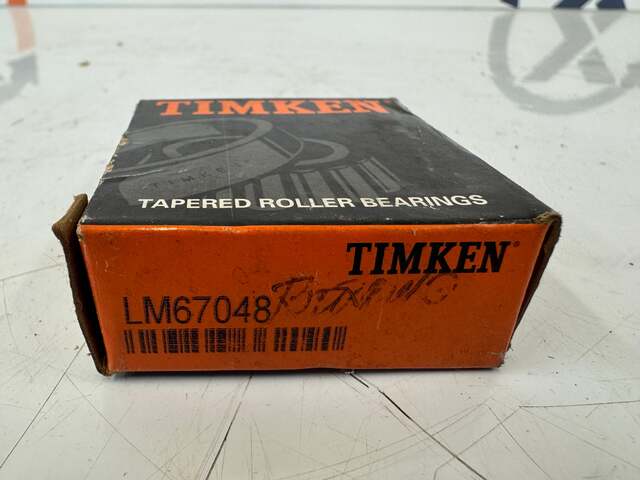 Timken LM67048 Bearing - 31.75mm ID x 59.13mm OD x 15.88mm Width - New - Image 2