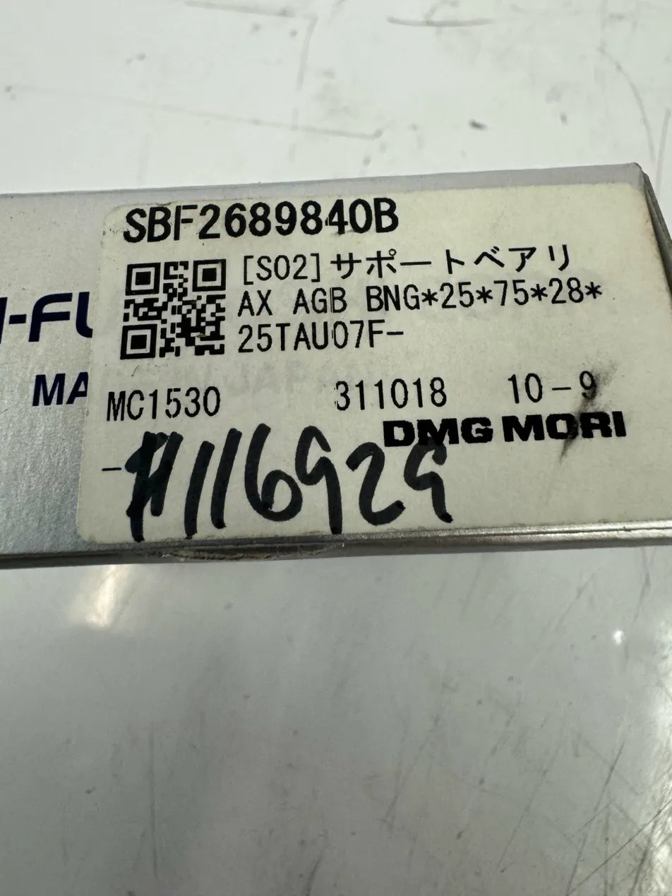 Nachi (Nachi-Fujikoshi Corp.) Ball Screw Support Bearing 25TAU07F-2NSE/GM 25 x 75 x 28 mm - Image 2