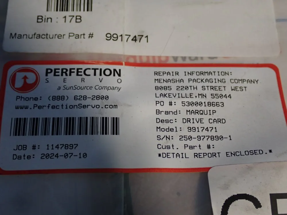 Marquip #9917471, PLC Drive Module - Image 4