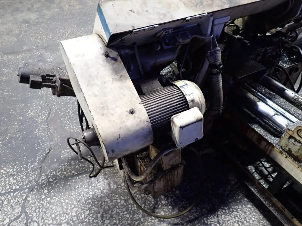 10" Amada #HFA-250, Horizontal Band Saw, w/Roller Conveyor, 230/400/460 V - Image 8