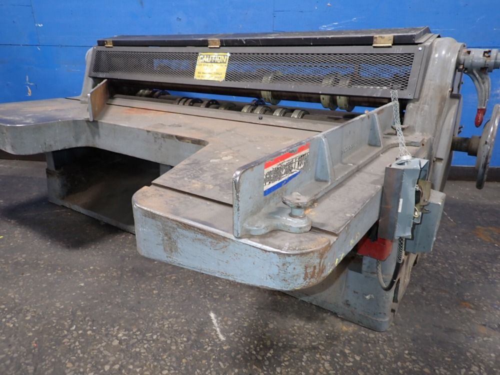 96" S & S Corrugated Paper Machinery #9875, Slitter/Scorer - Image 10