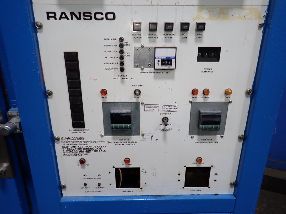 15" width x 16" D x 17" H Ransco Industries #7101-1, Environmental Test Chamber, 200°F Temp., 60 Amps, 208 - Image 6