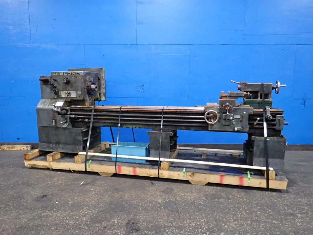 24" x 100" LeBlond, Lathe, w/Tail Stock & Tool Post, 2" Bore, 30 Amps, 230 V - Image 1