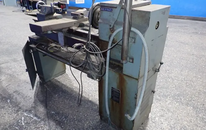 12.5" x 30" Edelstaal #PRN-12-1/2, Lathe, w/Tail Stock, Compound Rest, & digital read out, 1" Bore - Image 9