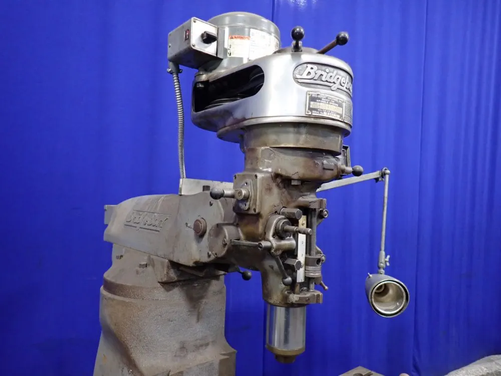 Bridgeport, Vertical Mill w/DRO, 9" x 42" Table, 1 HP, 1730 RPM, 230/460 V - Image 5