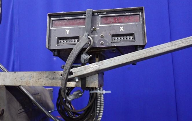 Bridgeport, Vertical Mill w/DRO, 9" x 42" Table, 1 HP, 1730 RPM, 230/460 V - Image 6