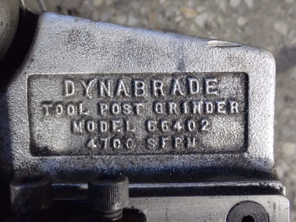 Dynabrade #66402, Tool Post Grinder, 4700 SFPM - Image 3