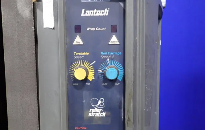 Lantech Inc. #Q200, Stretch Wrapping Machine, 47" capacity, 90" height, 0.96 kW, 1750 RPM, 115 V - Image 7