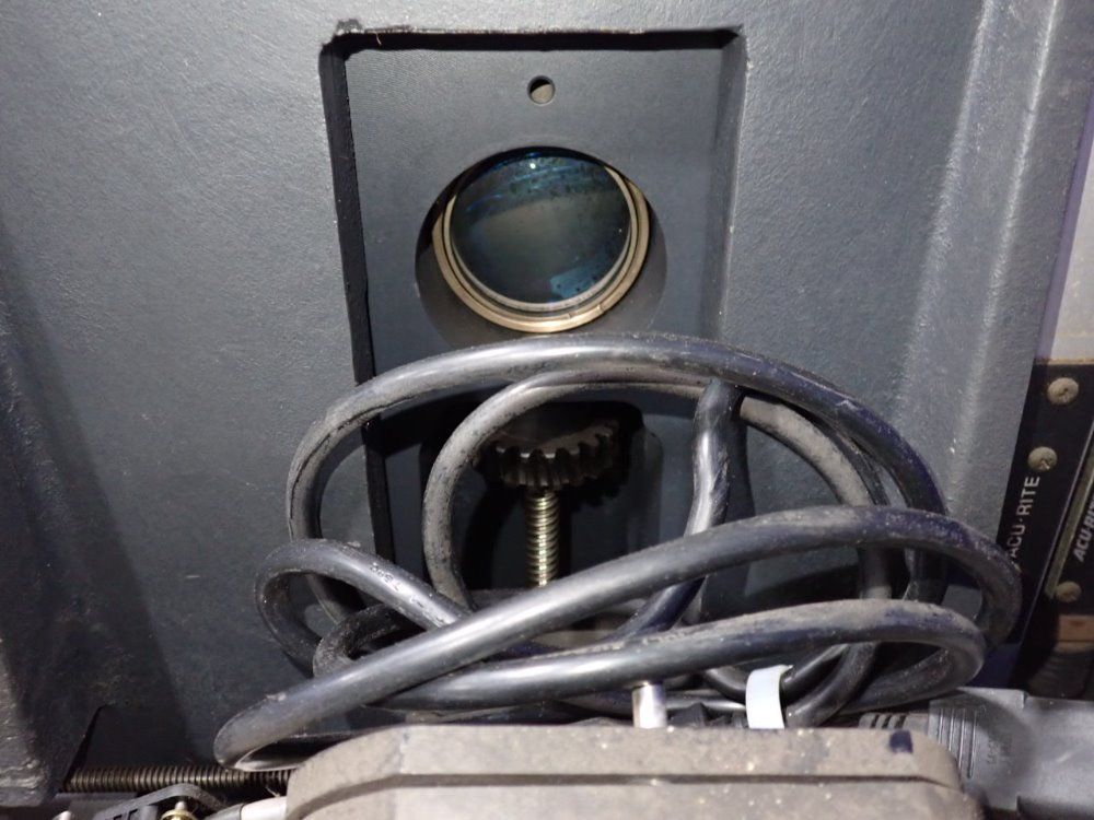 14" Optical Gaging Products Inc #OQ-14A, Optical Comparator, w/Illuminator & Video Monitor, 720 Watts, 115 V - Image 9