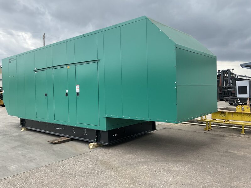 750 KW Cummins #C750N6, natural gas generator set, 277/480 Volts, 3-phase, GTA50E engine, 2026, new - Image 3