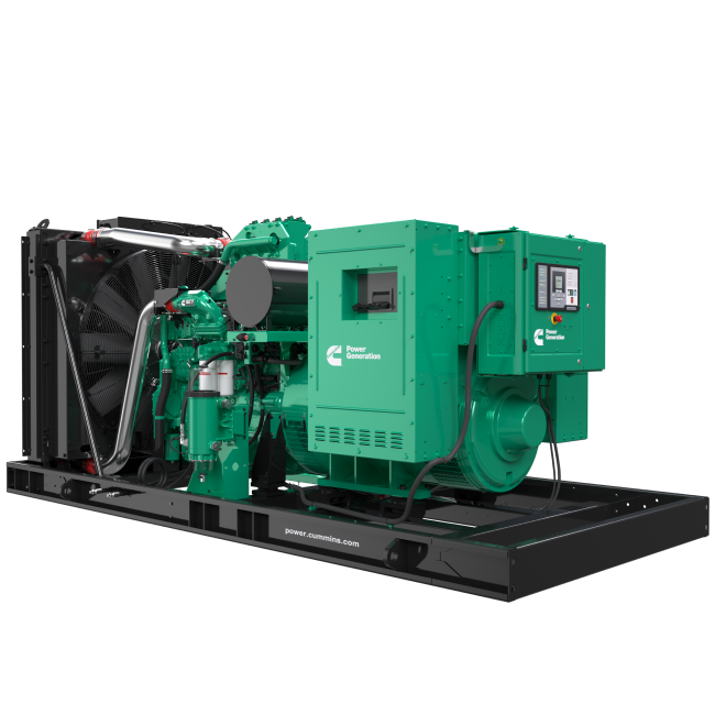 1000 KW Cummins #C1000D6ED, diesel generator set, 277/480 Volts, 3-phase, S17-G1 engine, Tier 2, sound - Image 3