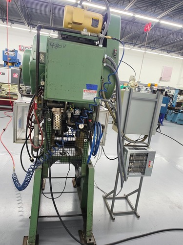 32 Ton, Federal #32, OBI Back Geared Punch Press, 15" x 24" bed, 3" stroke, 9.5" shut height, 2" slide - Image 6