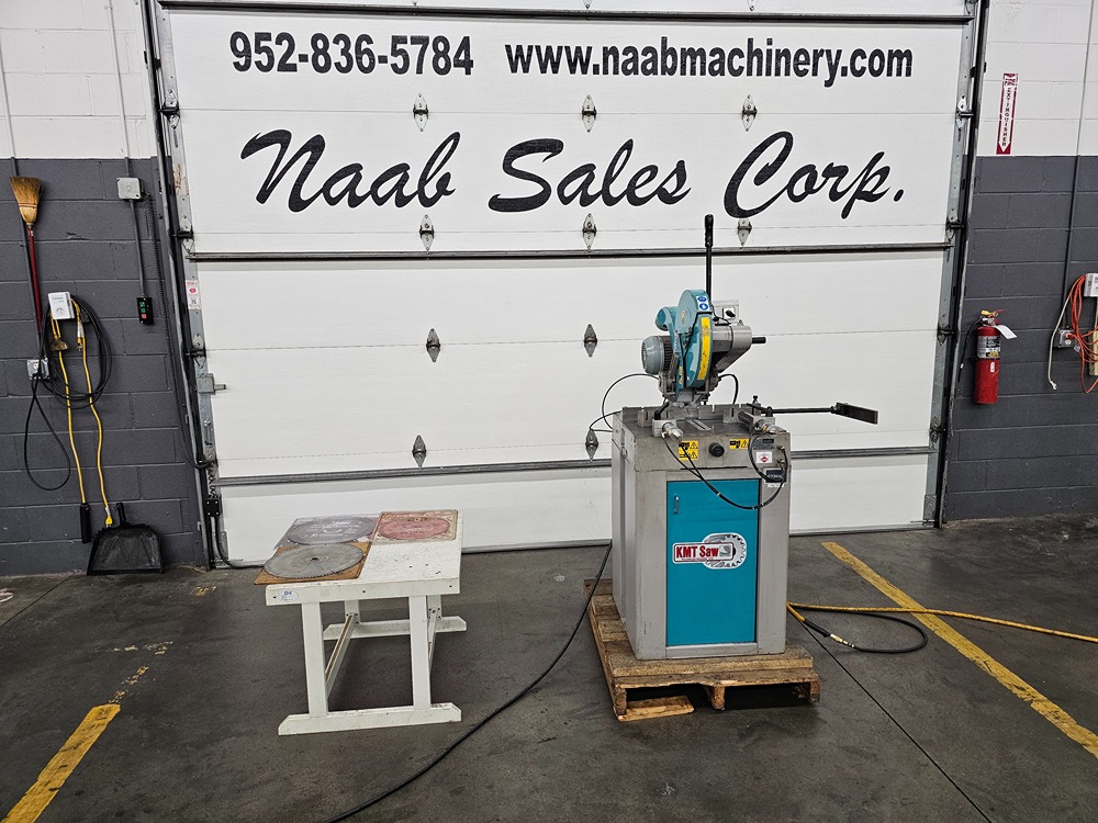 4.75" Kalamazoo #CT-350-AV, High-Speed Non-Ferrous Circular Cold Saw, 14" blade, 8" max. vise opening, 34.25" - Image 1