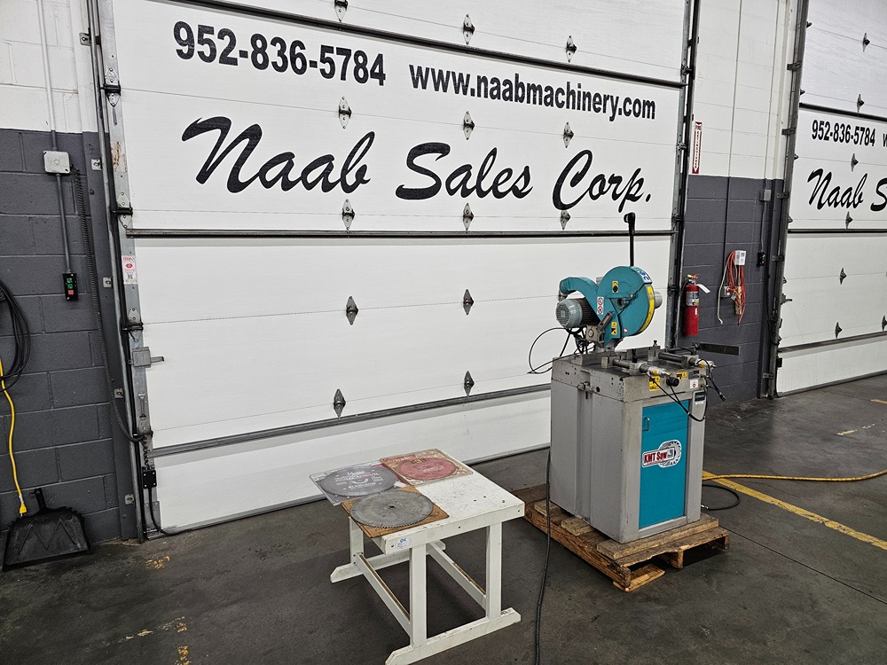 4.75" Kalamazoo #CT-350-AV, High-Speed Non-Ferrous Circular Cold Saw, 14" blade, 8" max. vise opening, 34.25" - Image 3