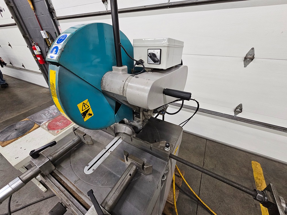 4.75" Kalamazoo #CT-350-AV, High-Speed Non-Ferrous Circular Cold Saw, 14" blade, 8" max. vise opening, 34.25" - Image 6