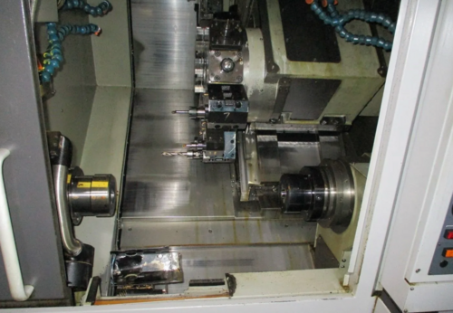 Tsugami #M08SY, 5-Axis CNC Lathe, 8.7" X, 1.97" Y, 15.75" Z, 11" swing, 14.96" machining length, 8" chuck - Image 4
