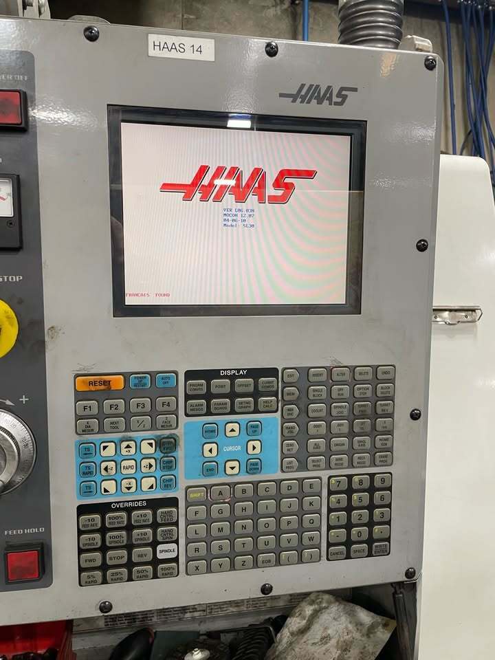 Haas #SL-30TB, 2-Axis CNC Lathe, 30" swing, 39" machining length, 16" turning diameter, 15" chuck, 4" bar, 30 - Image 4