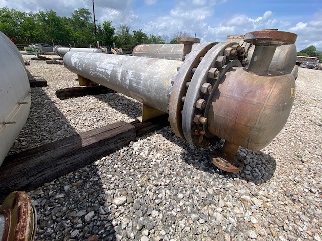 416 sq.ft., 150/FV psi shell, 150/FV psi tubes, Alaskan Copper Works, Stainless steel shell and tube heat - Image 2