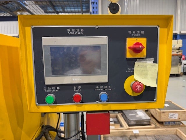 Pat Mooney PMI #60A, fully automatic upcut saw, non-ferrous, 10 HP, approx 250 hours, 2023 - Image 1