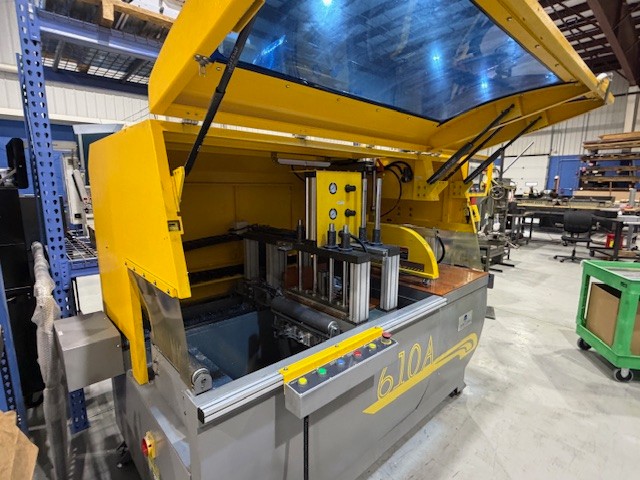 Pat Mooney PMI #60A, fully automatic upcut saw, non-ferrous, 10 HP, approx 250 hours, 2023 - Image 3