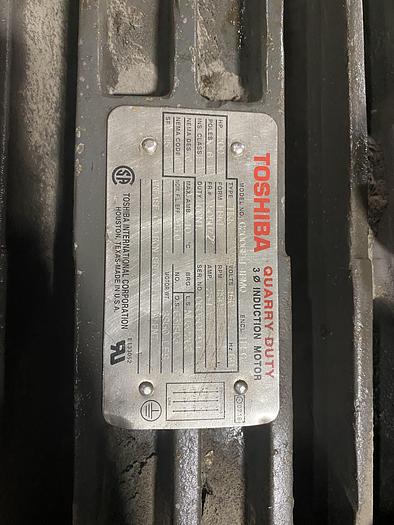 200 HP 1180 RPM Toshiba #C2006FLF4BMQ, Type TIKK, 460 Volts, 2006 - Image 2