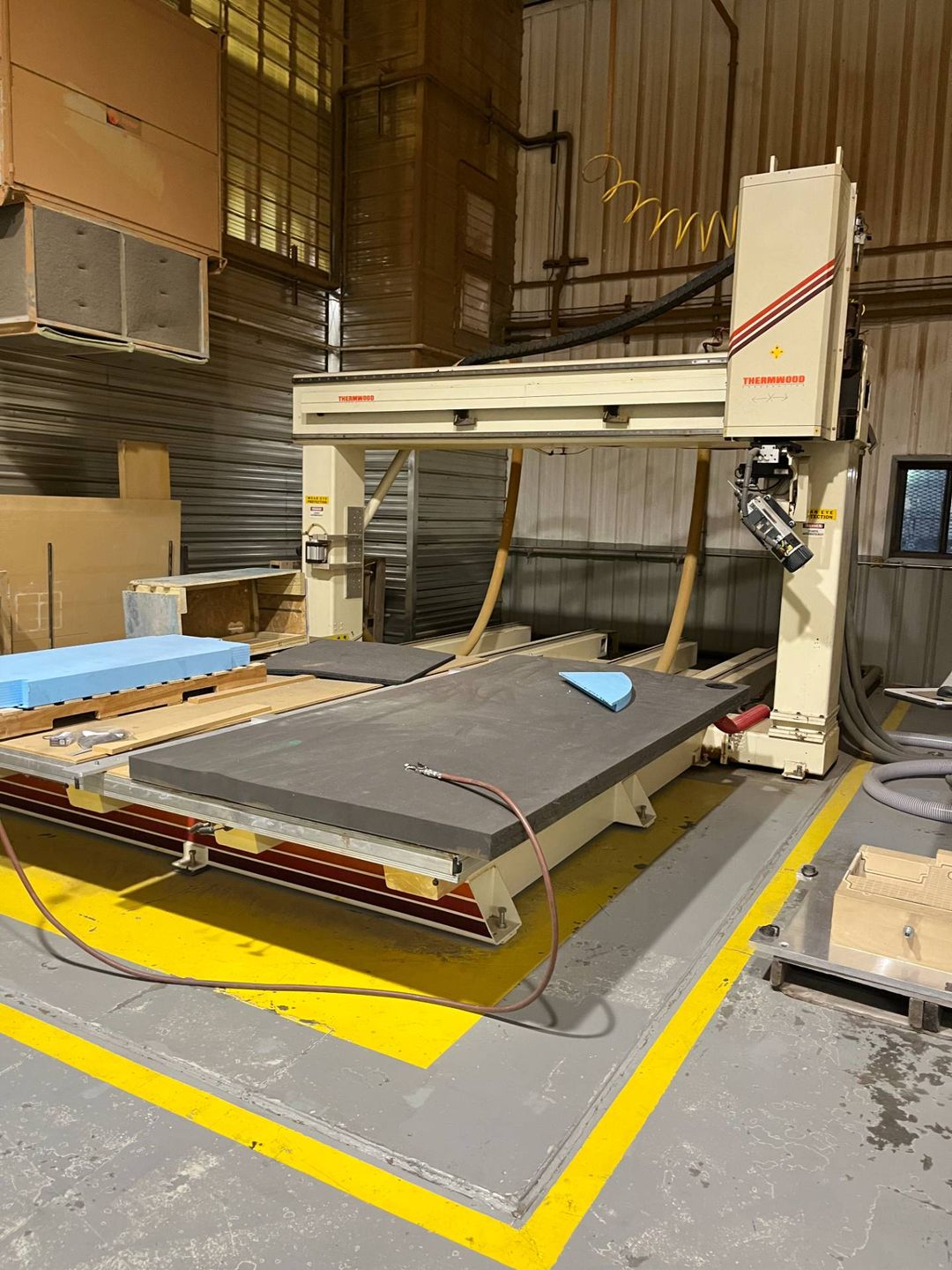 Thermwood #C67DT, 5-Axis Cnc Router, 120" x60" x36" travel, 5' x10' table, 1995 - Image 1