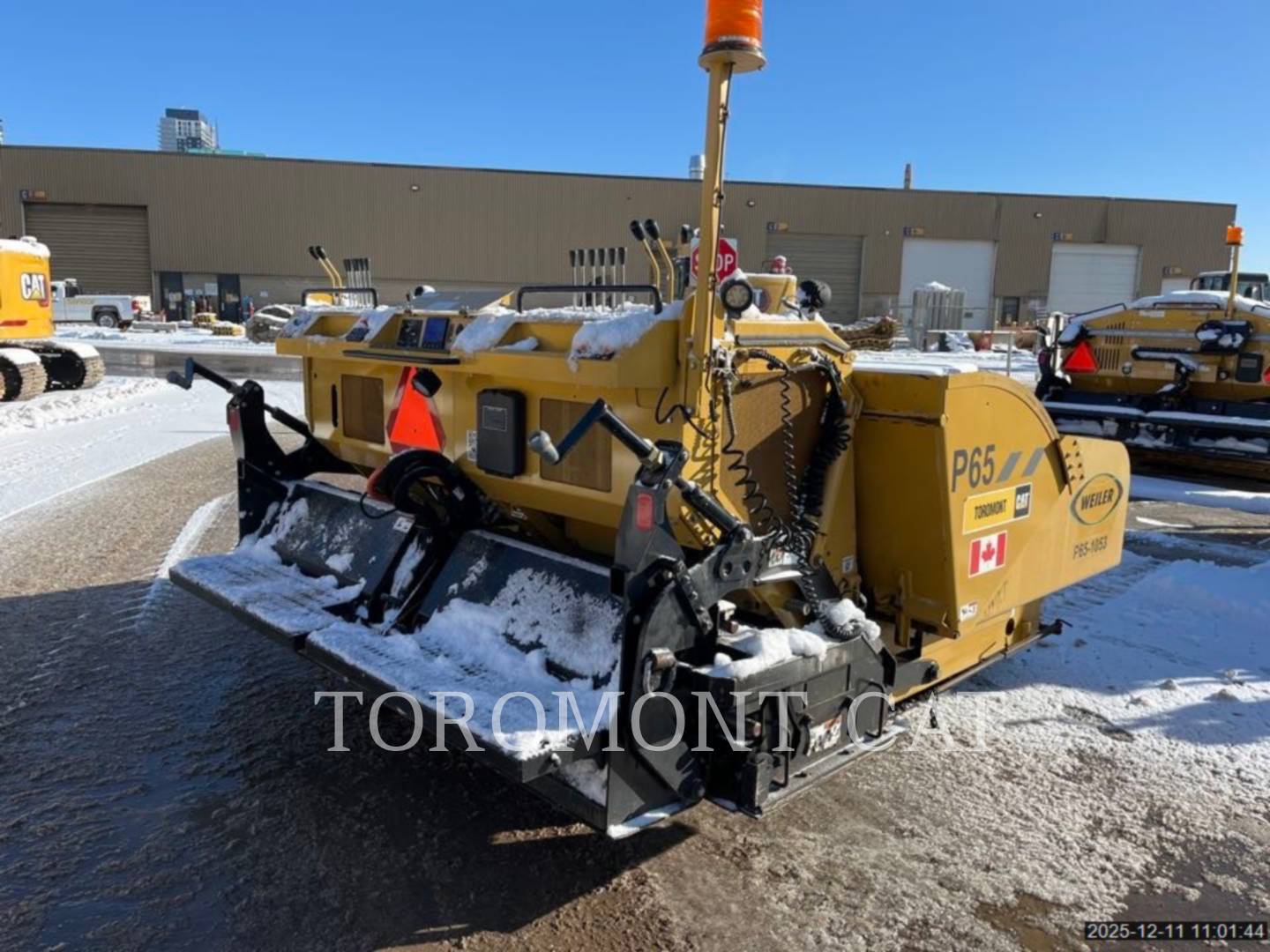 Weiler P65, Asphalt Paver, 631 hours, S/N: P651053, 2021 - Image 3