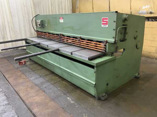 1/4" x 10' Summit #10250, hydraulic squaring shear, 31-1/2" front operated power back gauge, 12" throat, 15 - Image 1