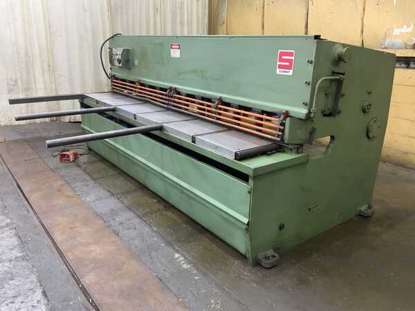 1/4" x 10' Summit #10250, hydraulic squaring shear, 31-1/2" front operated power back gauge, 12" throat, 15 - Image 10