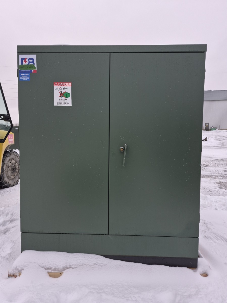 2500 KVA 24940 Delta Primary, 600Y Secondary, Daelim, Station - Image 1