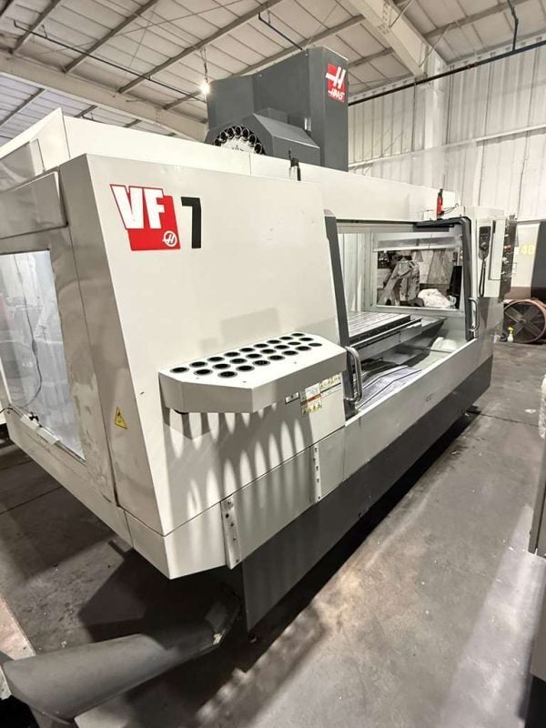Haas #VF-7/40, Vertical Machining Center, 3-Axis, 84" X, 32" Y, 30" Z, 28" x 84" Table, 30 HP, 8100 RPM - Image 1