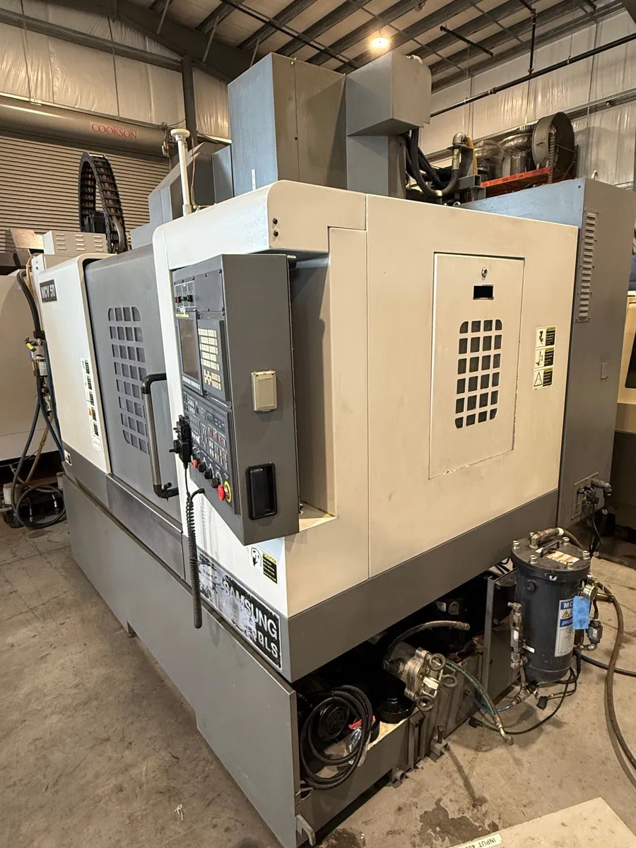 Samsung #MCV-50, Vertical Machining Center, 35.4" X, 19.7" Y, 20.1" Z, 36.2" x 19.7" Table, 20 HP, 12000 RPM - Image 3