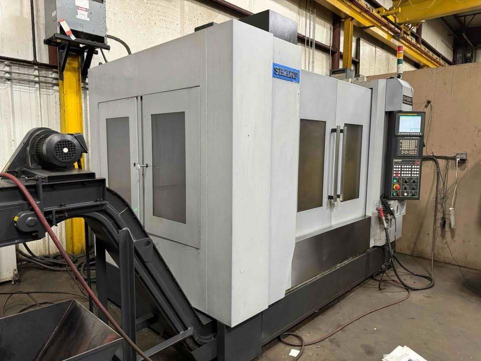 Sharp #SV-4328ST, Vertical Machining Center, 3-Axis, 43.3" X, 27.5" Y, 24" Z, 25.6" x 51.2" Table, 25 HP - Image 5