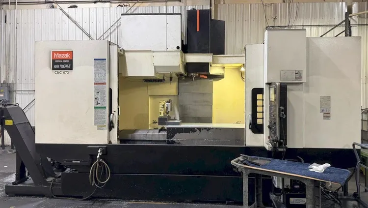 Mazak #Vertical-Center-Nexus-700E/40-II, Vertical Machining Center, 4-Axis, 80" X, 27.5" Y, 28.3" Z, 15 HP - Image 2