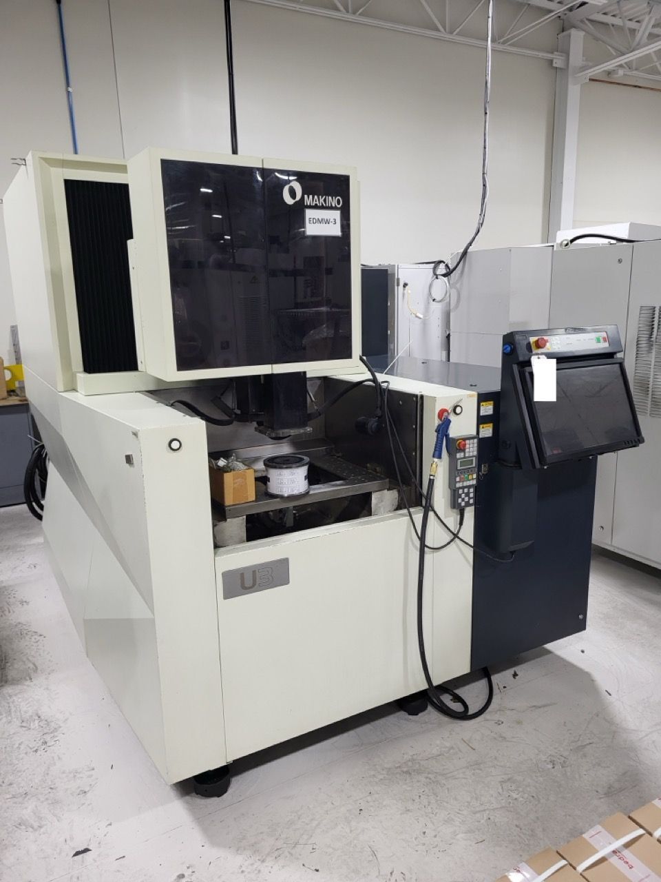 Makino #U3, Wire Electrical Discharge Machine, 14.56" X, 10.63" Y, 8.66" Z, 0.004"-0.012" Wire diameter, 1322 - Image 2