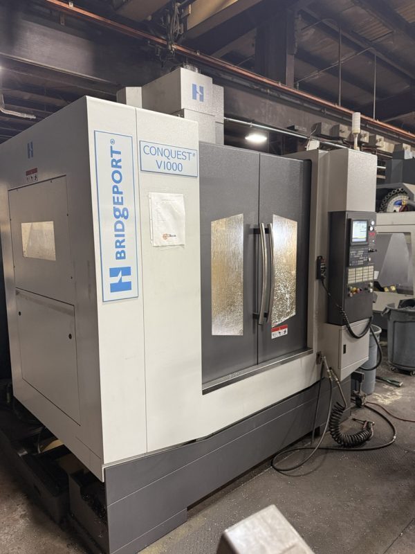 Hardinge #Conquest-V1000, 3-Axis CNC Vertical Machining Center, 47.2" x 23.6" table, 40" X, 20" Y, 20" Z - Image 2