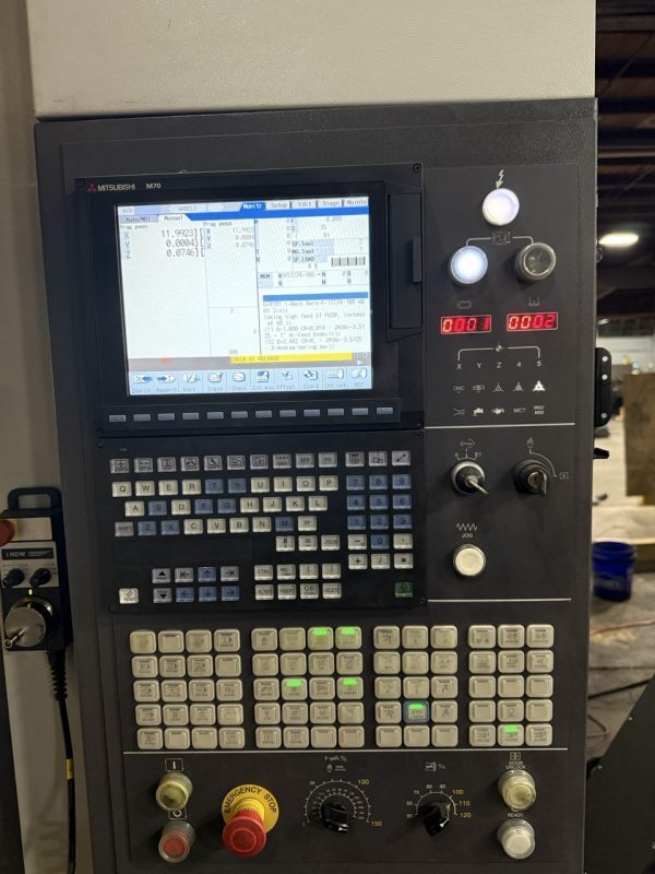 Hardinge #Conquest-V1000, 3-Axis CNC Vertical Machining Center, 47.2" x 23.6" table, 40" X, 20" Y, 20" Z - Image 4
