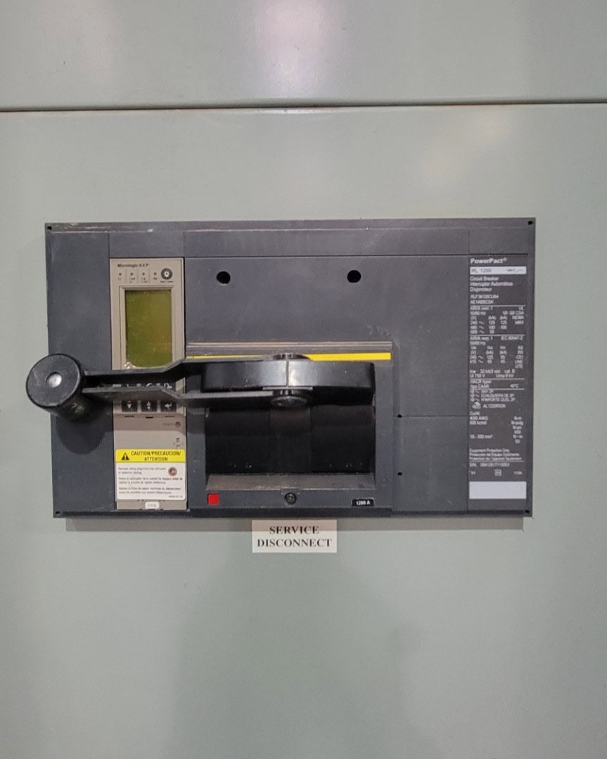 1200 Amp. Cummins OTPCE-A040V088, Automatic Transfer Switch, 3 pole, NEMA 3R enclosure, 600 Volt, 3PH, 2011 - Image 4