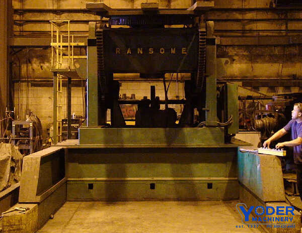 120000 lb. Ransome #1200-P, welding positioner, vari-speed, dynamic braking, #64866 - Image 1