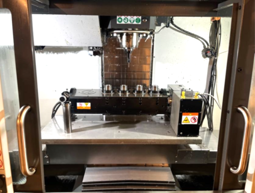 5" Haas #T5C4, 5-axis Tilting Indexer, 5C collet, from Haas VF-2SS, 4479 cut hours, 2019 - Image 2
