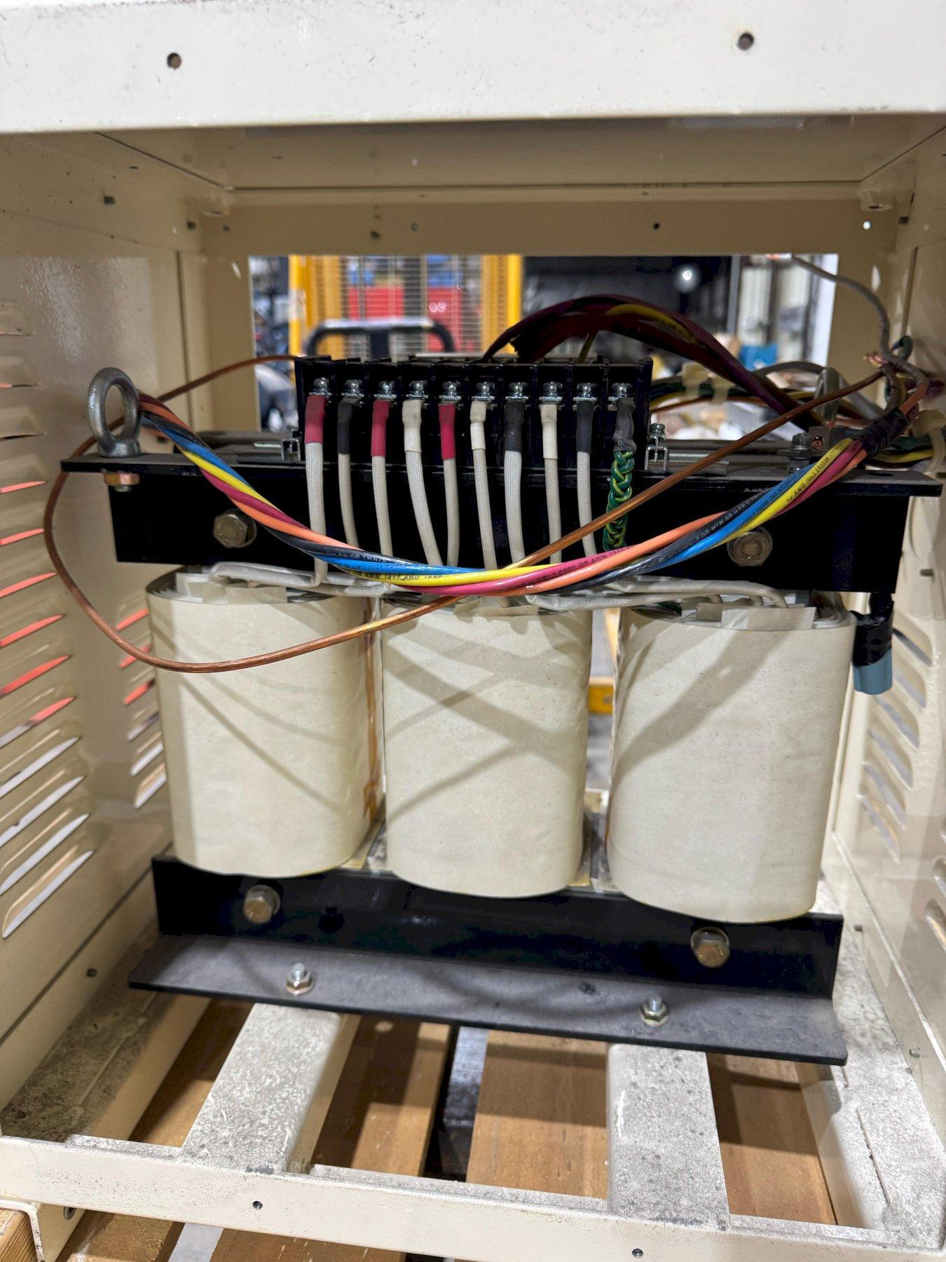 7.5 KVA, 460/480 Primary, 200/220 Secondary Leejeon #ULTK-7.5K-F5701, Isolating transformer, 3 PH, class H - Image 3