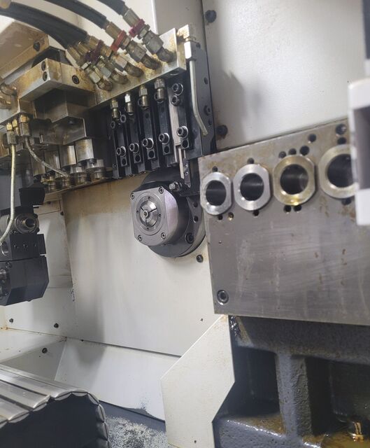 Citizen #L20E-VIII-2M8, Swiss Type CNC Lathe, chucker kit, 2015 - Image 8