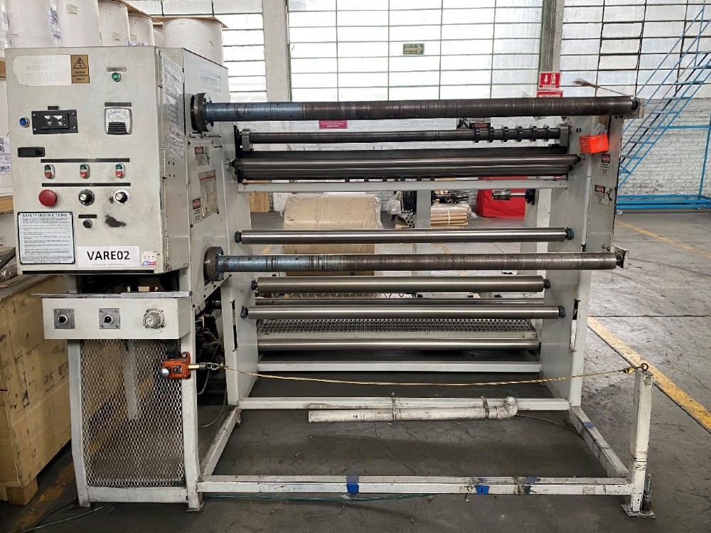 Voorwood #S64RA, Slitter Rewinder, 165 double pneumatic shaft - Image 1