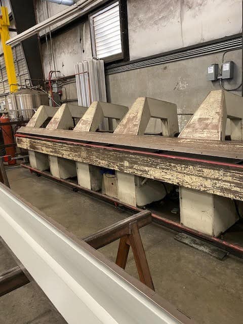 255" Roper Whitney #AM2116, Folder, 16 gauge MS, 20 gauge Stainless Steel, 5 finger backgauge, 49" back gauge - Image 3