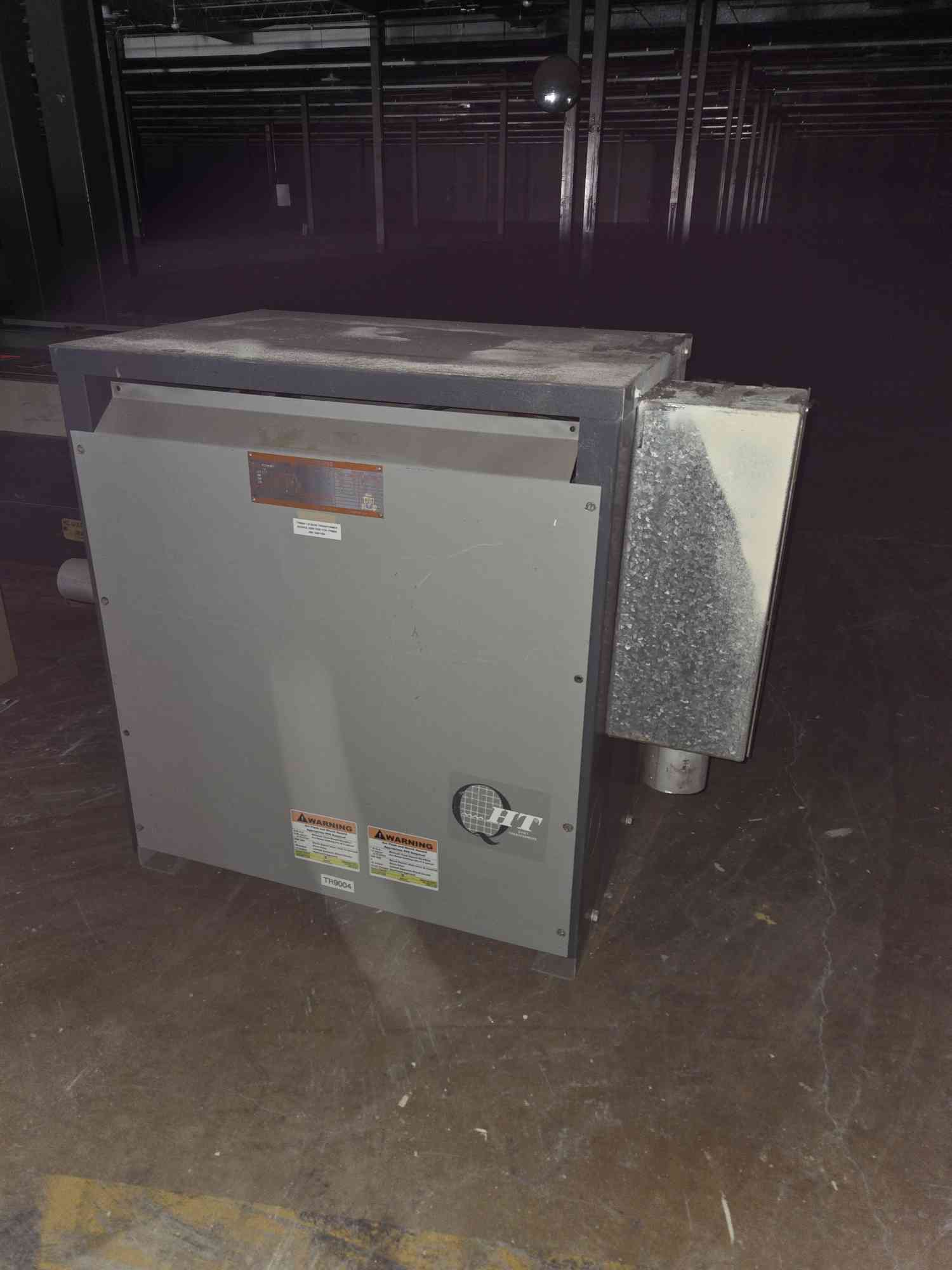 112.5 KVA, 480 Primary, 208Y/120 Secondary General Electric #9T23A3875, Dry Type Transformer, 3 Phase - Image 6