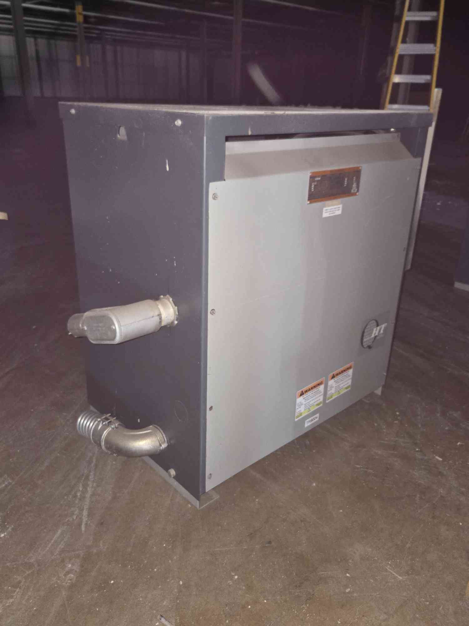 112.5 KVA, 480 Primary, 208Y/120 Secondary General Electric #9T23A3875, Dry Type Transformer, 3 Phase - Image 8