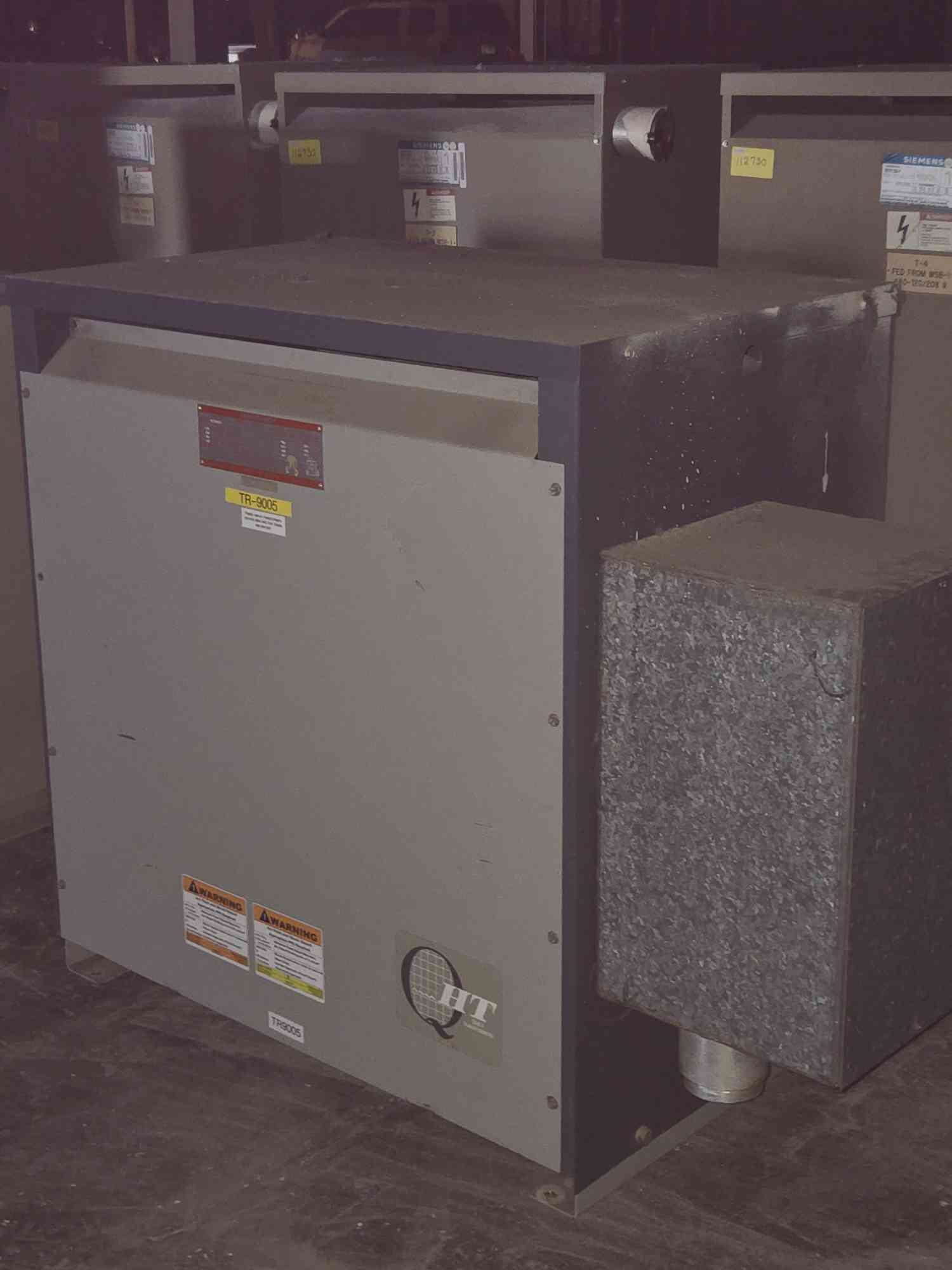 150 KVA, 480 Primary, 208/120 Secondary General Electric #9T23A3876, Dry Type Transformer, 3 Phase, 60 Hz - Image 2