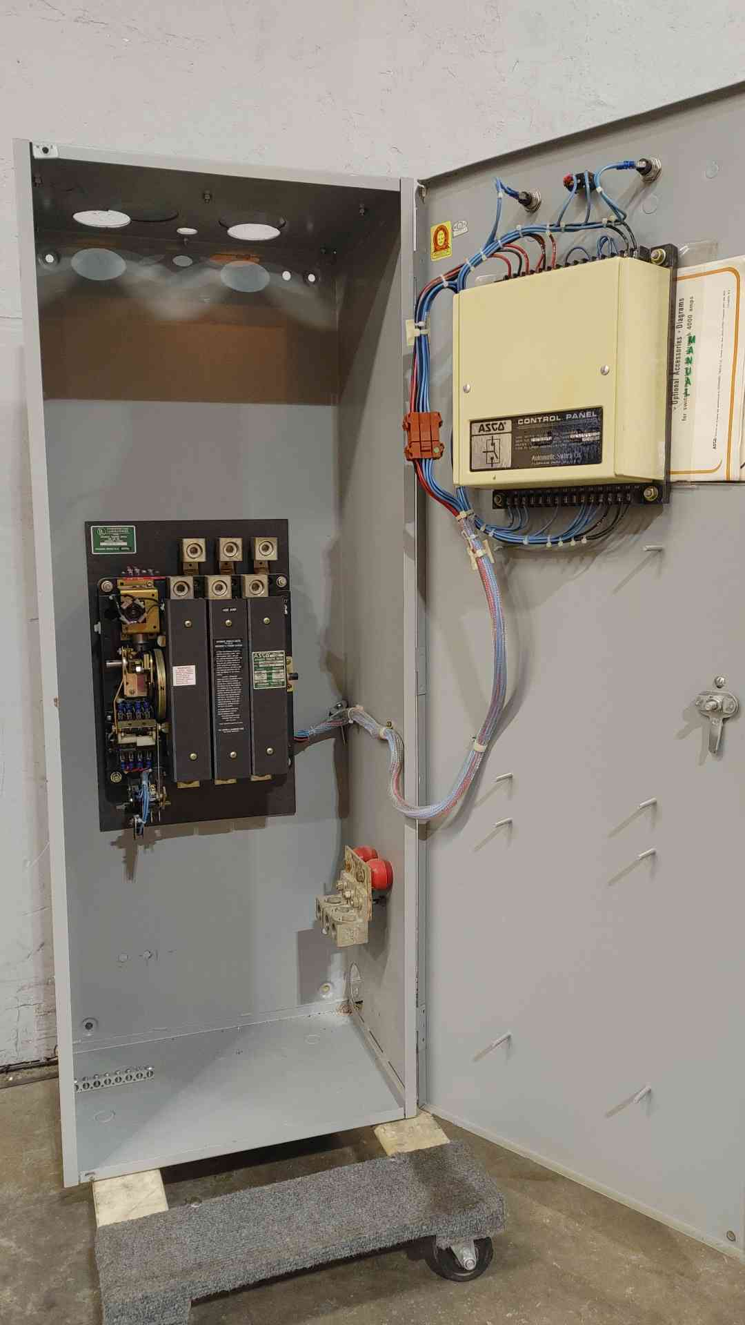 400 Amp. ASCO, Bulletin 940 #C940340099C, Automatic Transfer Switch, 3 Phase, 480 Volts - Image 3