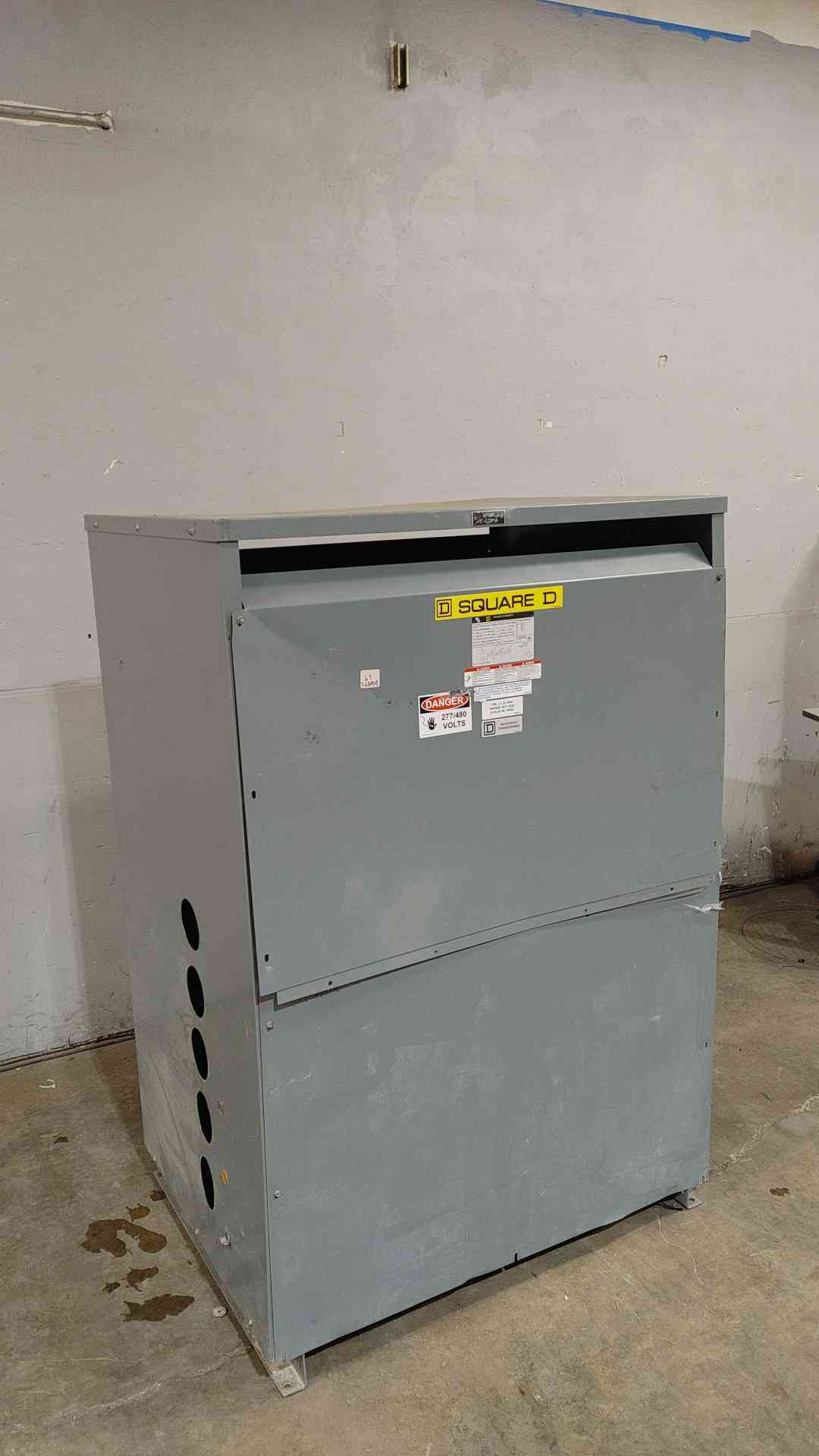 500 KVA, 480 Primary, 208Y/120 Secondary Square D #EE500T68HBCU, General Purpose Dry Type Transformer, 1388A - Image 3