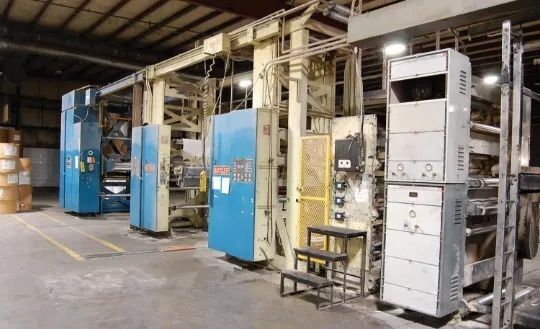 Baker Perkins #G14, Coldset Web Offset Press Line, 4-Unit / 3-Web, 22.8" (580 mm) Cutoff x 38" (965 mm) Web - Image 2